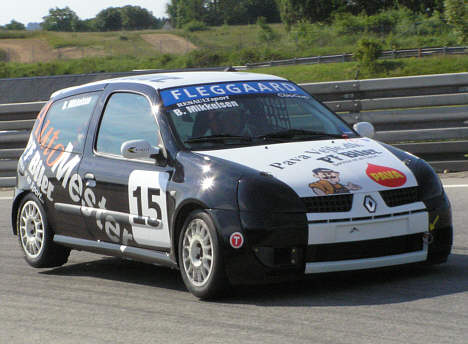 Brian Mikkelsen på vej til andenplads nr. 2 på Sturup